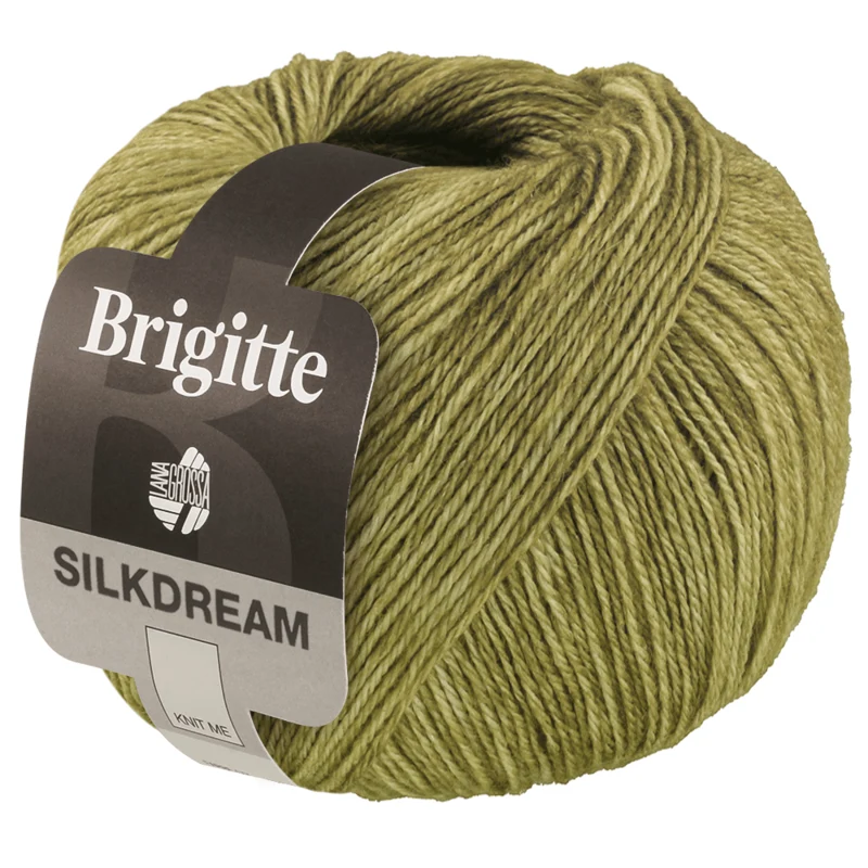Lana Grossa Brigitte Silkdream 06 Kaki