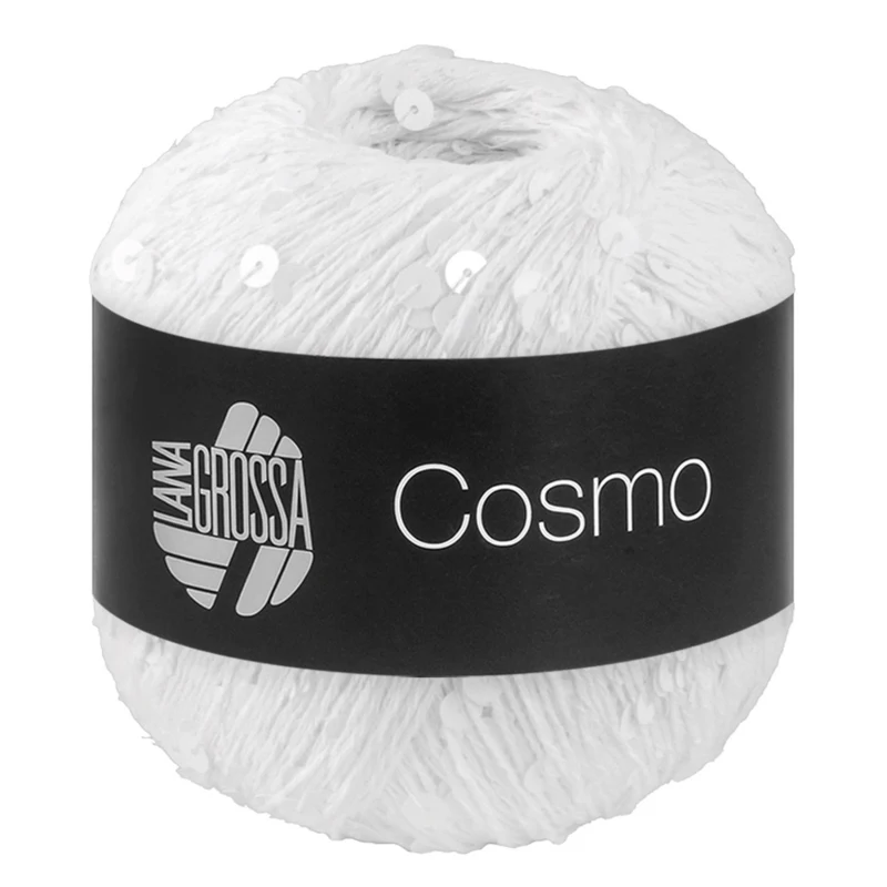 Lana Grossa Cosmo 01 Hvid