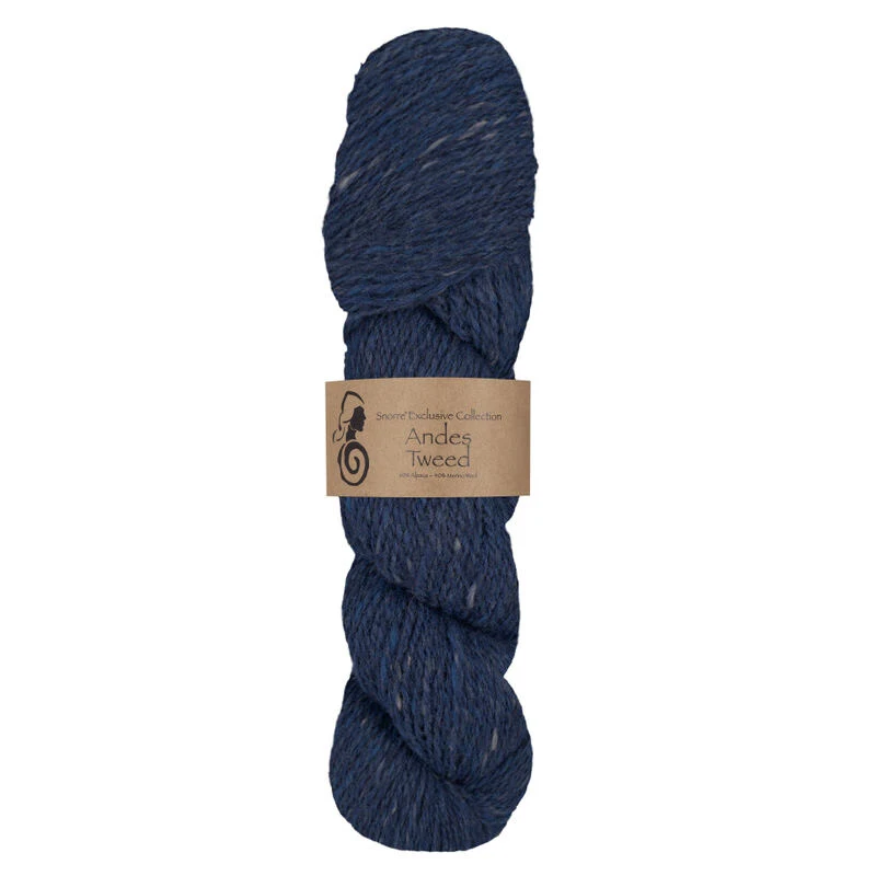 Viking Snorre Andes Tweed 226 Marineblå