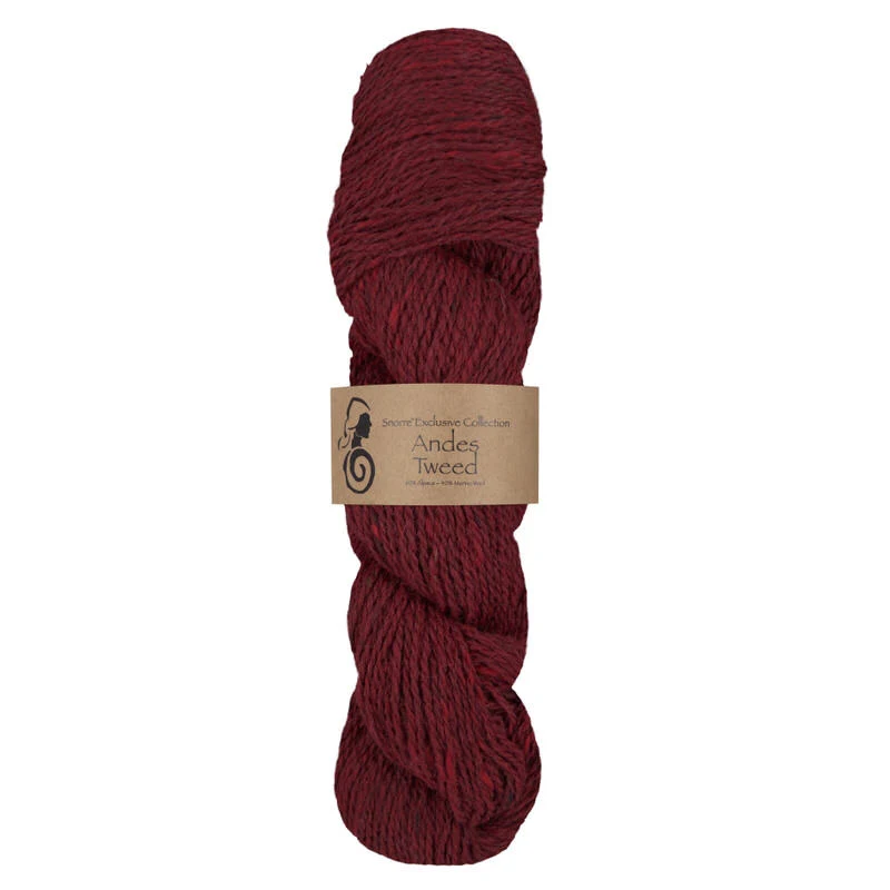 Viking Snorre Andes Tweed 255 Mørkerød