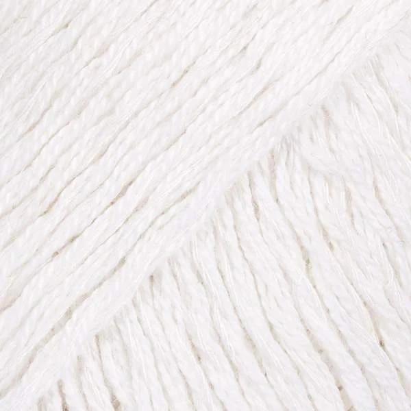 DROPS Belle 01 Hvid (Uni colour)