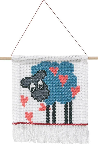 Broderikit MFK Får 5119/18 16 x 18 cm