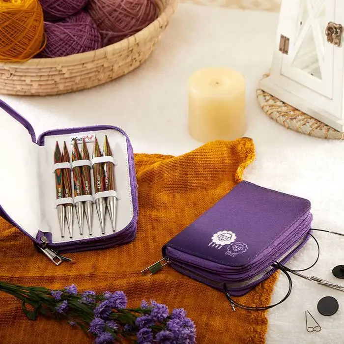 KnitPro Symfonie Udskiftelige Rundpindesæt Chunky