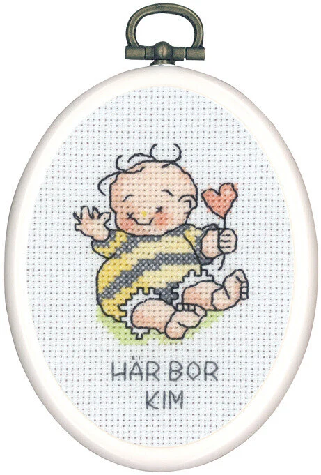 Broderikit Kim 1 m/R5961/00 7 x 9 cm