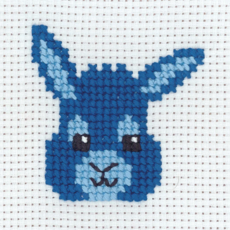 Broderikit Kanin 8 x 8 cm