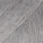 DROPS Kid-Silk 10 Grå