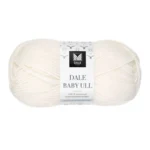 Dale Baby Ull 0010 Hvid