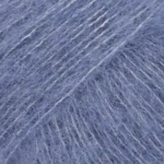 DROPS Brushed Alpaca Silk 13 Jeansblå (Uni Colour)