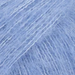 DROPS Brushed Alpaca Silk 28 Stillehavsblå (Uni Colour)