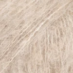 DROPS Brushed Alpaca Silk 04 Lys beige (Uni Colour)