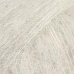 DROPS Brushed Alpaca Silk 35 Perlegrå (Mix)