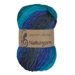Viking Snorre Naturgarn 627 Multi marine/turkis