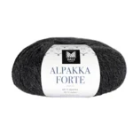 Dale Alpakka Forte 710 Gråsort meleret