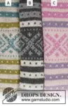 180-23 Nova Scotia Toes by DROPS Design