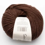 BC Garn Semilla GROSSO 019 Mørkebrun GOTS