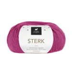 Du Store Alpakka STERK 825 Mørk rosa