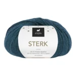 Du Store Alpakka STERK 887 Blågrøn Meleret