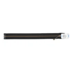 YKK Delbar Lynlås Antik Messing 4 mm 55 cm 580 Sort