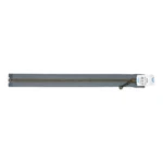YKK Delbar Lynlås Antik Messing 4 mm 60 cm 578 Grå