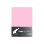 Paper Exclusive Dobbelt Kort A6, 240 g, Tekstureret, 10 stk Lyserød