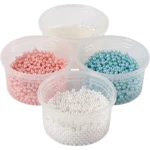 Pearl Clay, 3 x 25 g, 38 g Lys blå Råhvid Lys rød