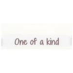 Go Handmade Vævet Label, Dobbeltsidet, 50 x 11,5 mm, 10 stk-One of a kind