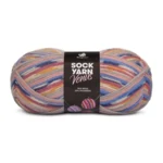 Mayflower Sock Yarn Universe Venus 06 Grå/Pudder/Kornblomst/Karry/Navy