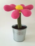 Blomst i zinkspand