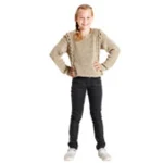 BØRNESWEATER MED FLET
