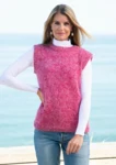 1801 Vest i Mayflower Super Kid Silk