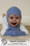 14-16 Baby Aviator Hat by DROPS Design