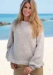 1819 Sweater med ballonærmer