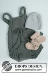 33-21 Ready to Play Romper by DROPS Design