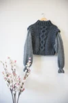 MD57 Løse ærmer i Mayflower Kid Silk