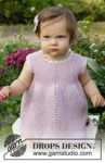 38-3 Enchanted Time Dress by DROPS Design