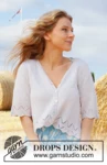 223-20 Summer Land Jacket by DROPS Design