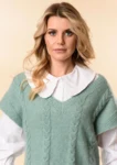 1853 Vest med fletninger