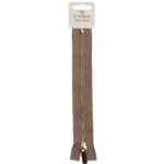Go Handmade Lynlås Metal Beige, 20 cm, Guld