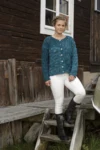 92076 Feather Cardigan til Dame