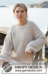 221-3 Bronze Summer Sweater by DROPS Design