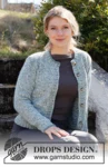 215-32 Mists of Dover Jacket by DROPS Design