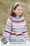 34-22 Happy Stripes by DROPS Design