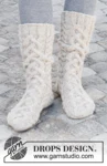 227-66 Cable City Socks by DROPS Design
