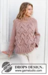 227-24 Rosé Bubbles by DROPS Design