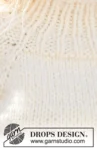 227-25 Snow Song Sweater by DROPS Design