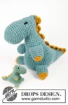 41-29 Dino Cuddles by DROPS Design