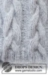 226-40 Evening Fires Sweater by DROPS Design