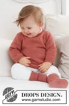 42-3 Rosy Cheeks Sweater by DROPS Design