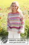 231-2 Candy Stripes by DROPS Design