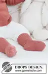 42-11 Rosy Cheeks Socks by DROPS Design